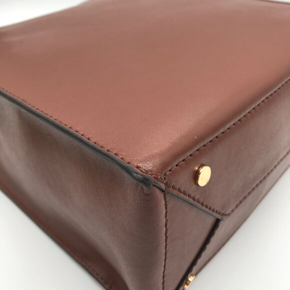 Banana Republic Brown Portfolio Leather Large Tote - Picture 8 of 12